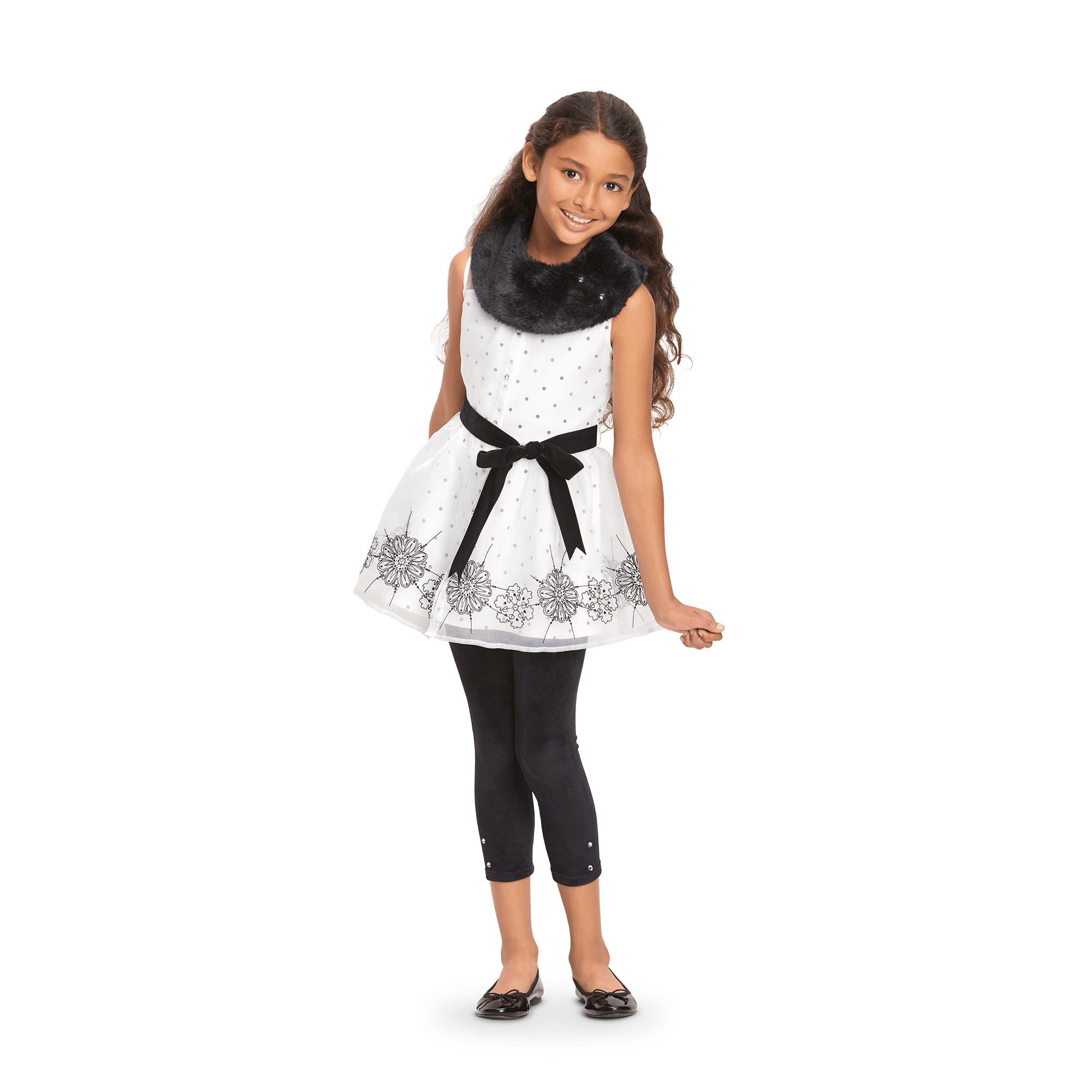 Let It Snow Tunic For Girls