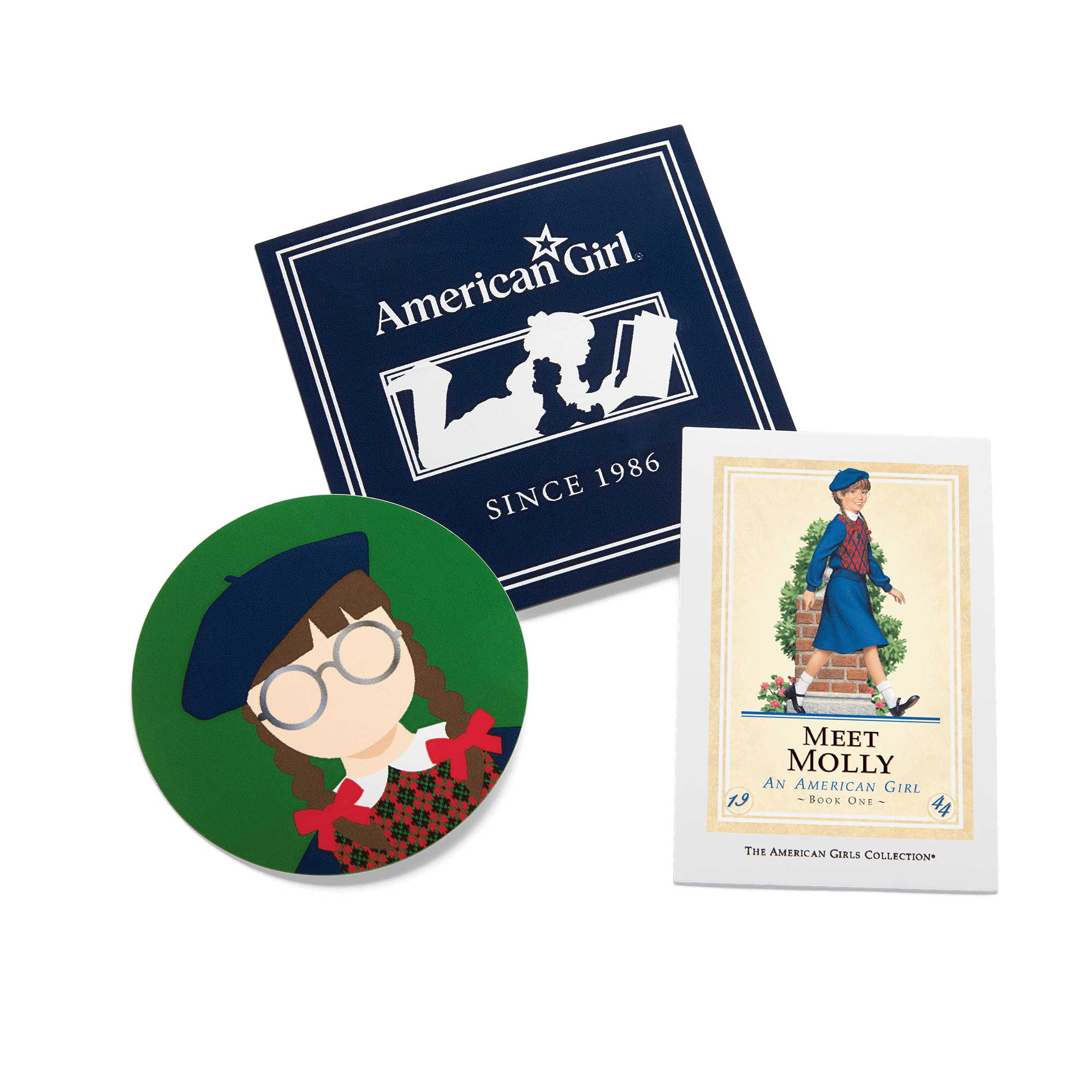 Molly Mcintire Vinyl Sticker Pack (Historical Characters)