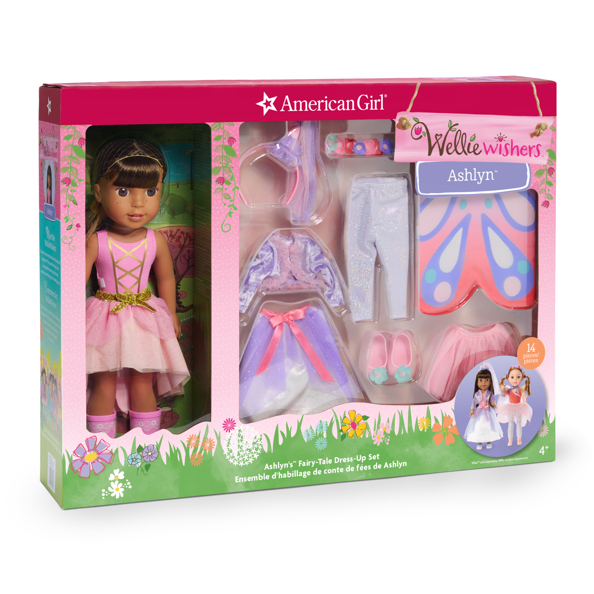 Ashlyn's Fairy-Tale Dress-Up Set (Welliewishers)