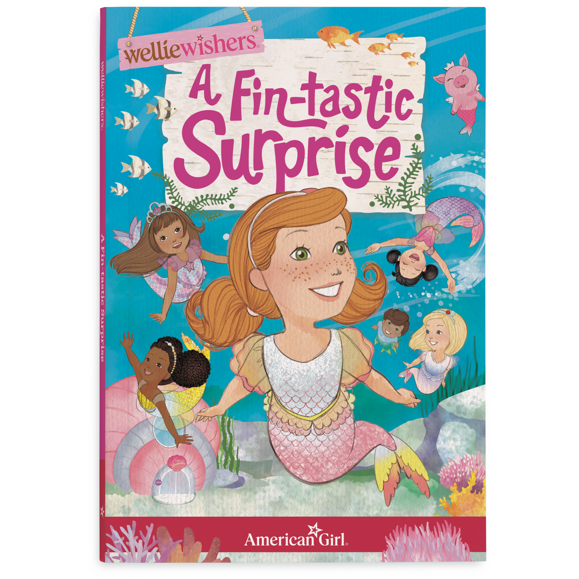 A Fin-Tastic Surprise Book (Welliewishers)